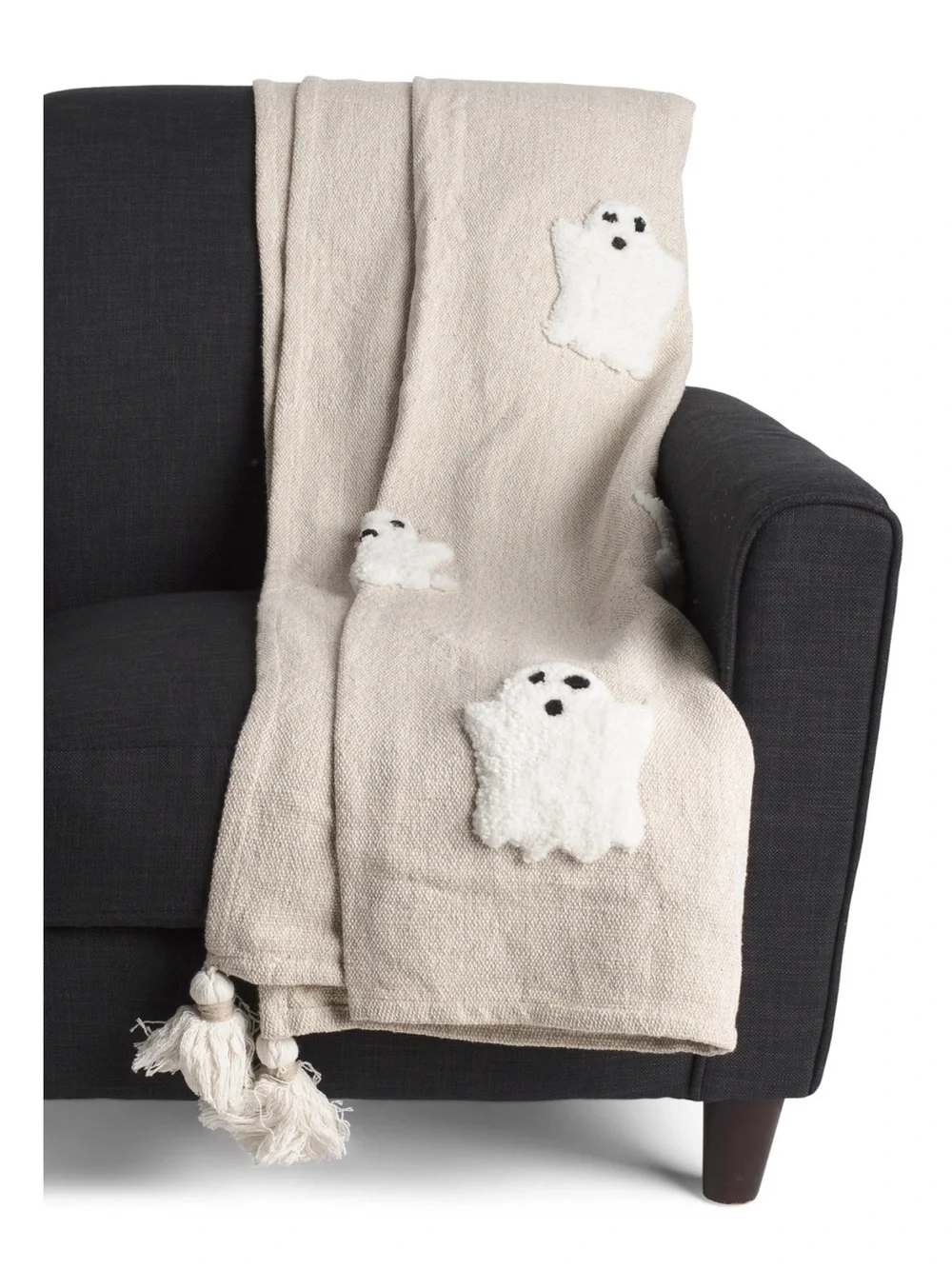 Rachel Zoe Ghost Halloween Throw Blanket 50x60